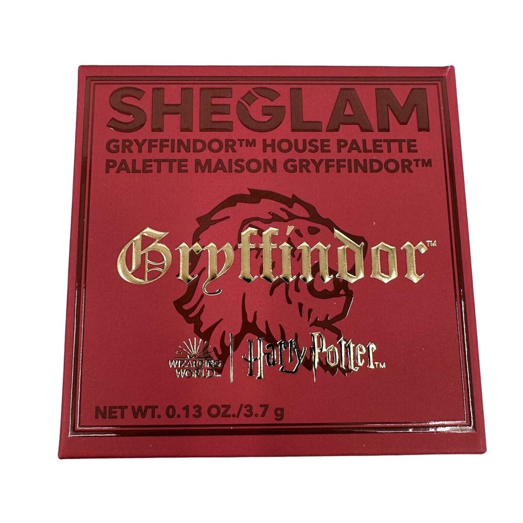 Harry Potter Gryffindor House Eyeshadow Palette Sheglam