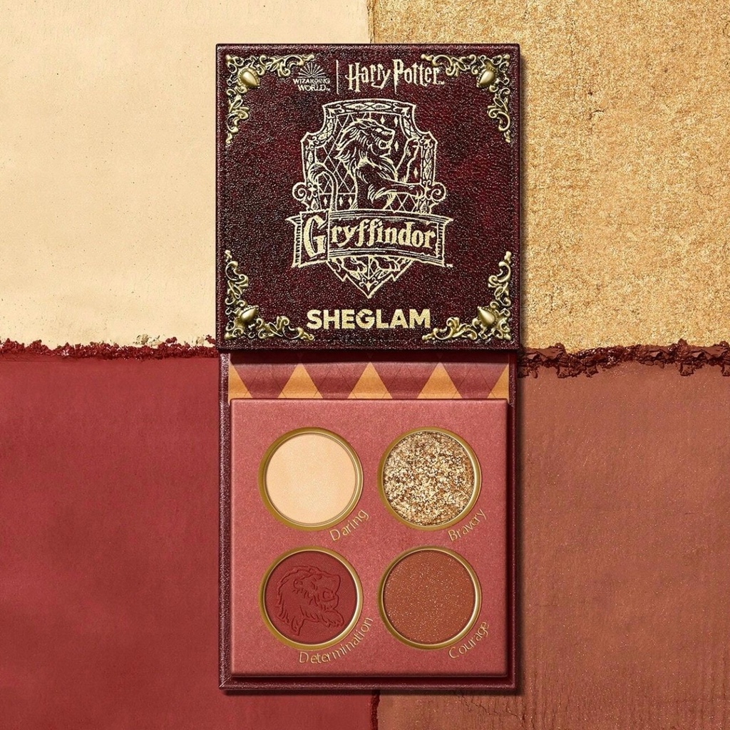 Harry Potter Gryffindor House Eyeshadow Palette Sheglam