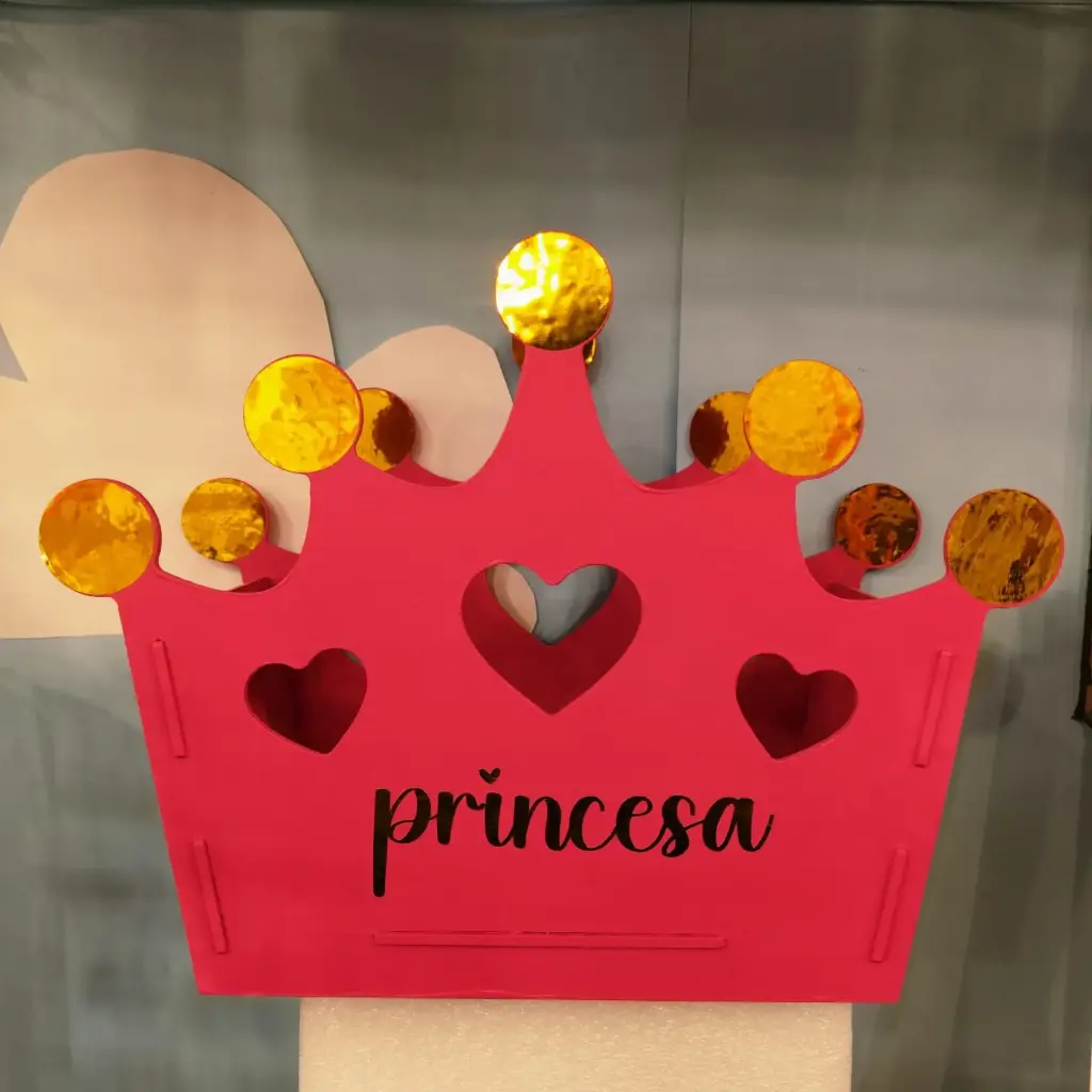 caja rosa princesa 
