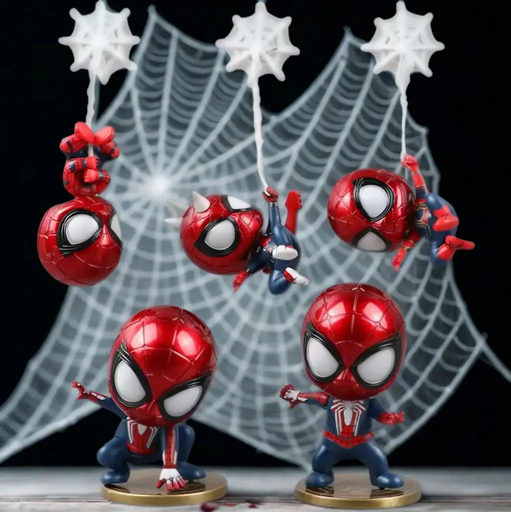 Cabezones de Spiderman