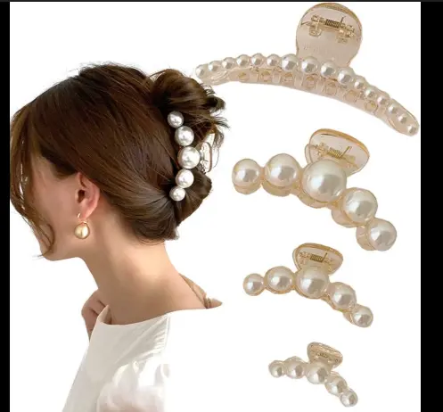 Pinzas Cabello Tipo Perla MED