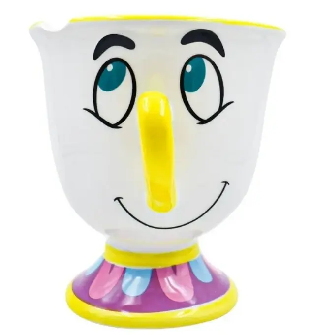 Taza Chip La bella y la bestia