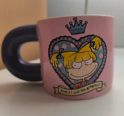 Taza de Angelica de los Rugrats 