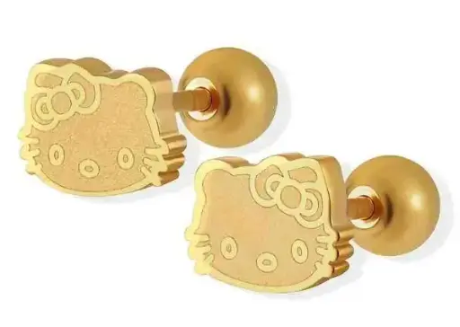Aretes de Hello Kitty 