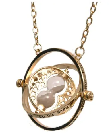 Collar de Harry Potter Reloj de Arena 
