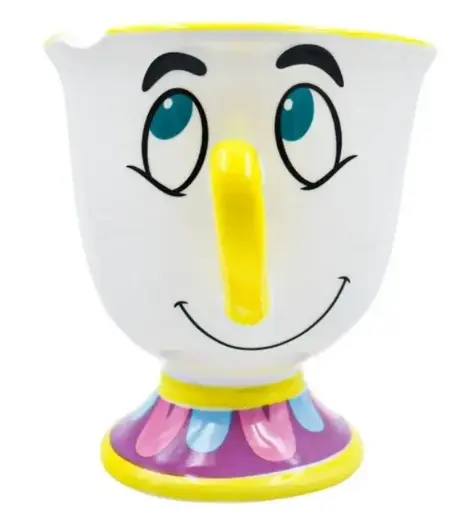 Taza Chip La bella y la bestia