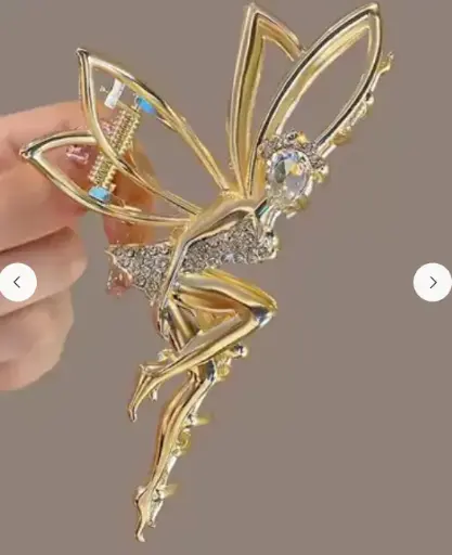 Pinzas Cabello Tinkerbell Metálica